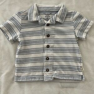 Easy-Peasy Cotton Organic 2T button up shirt